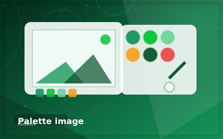 Palette &agrave; partir d'une image