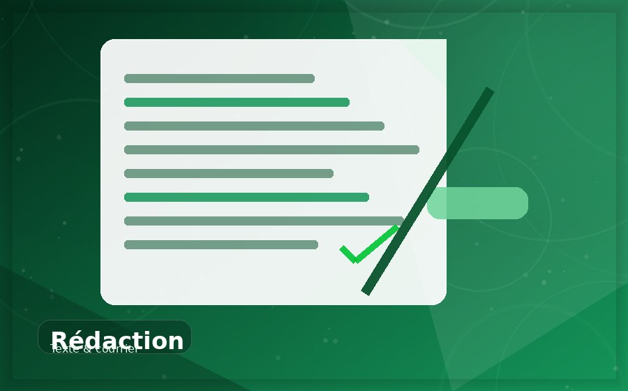 Secr&eacute;taires et r&eacute;dacteurs - Texte & courrier